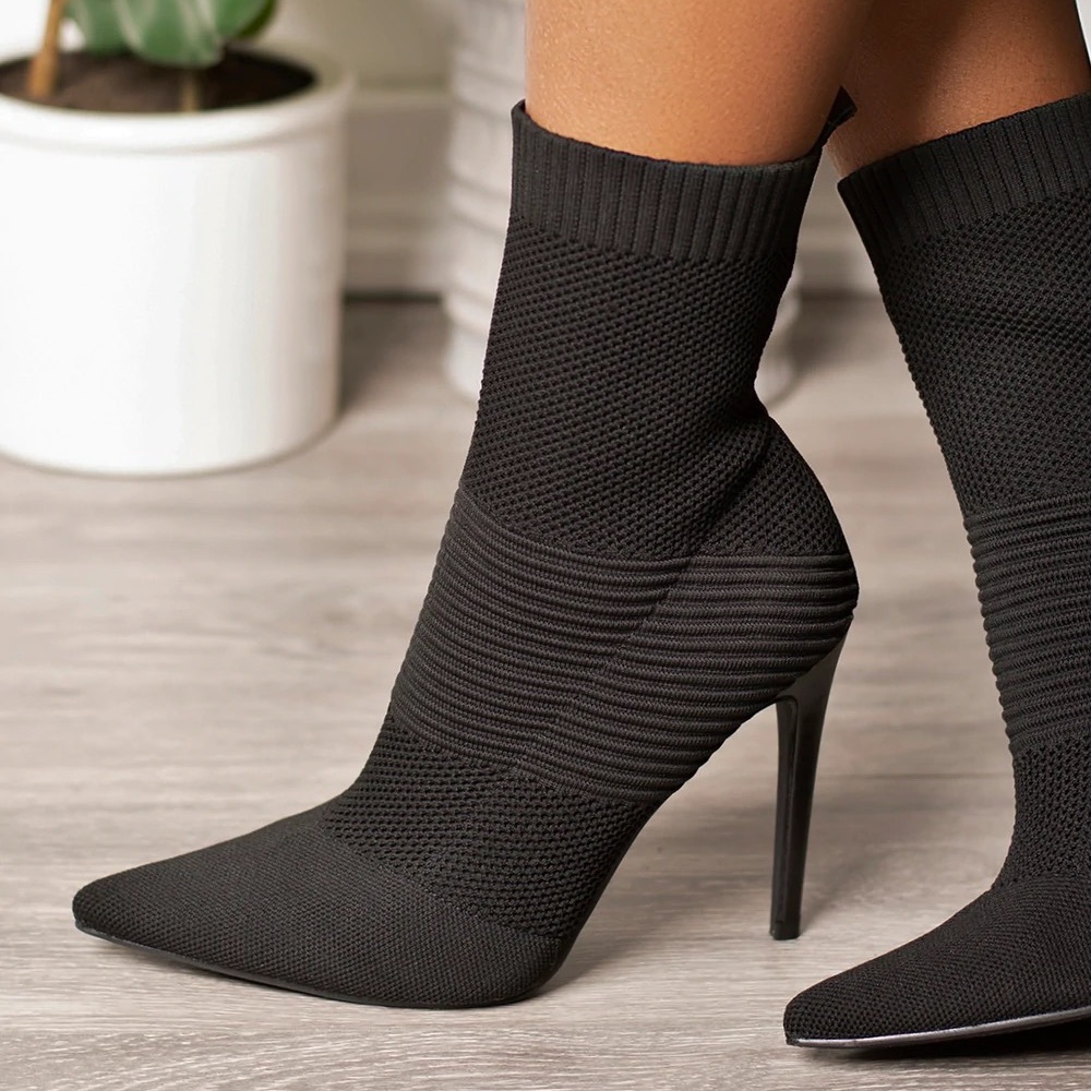 Chantress Sock boots black